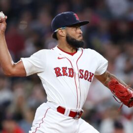 Boston Red Sox pitcher Luis Guerrero