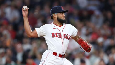 Boston Red Sox pitcher Luis Guerrero