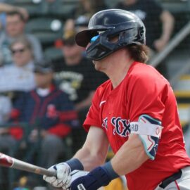 Boston Red Sox infielder Nick Sogard
