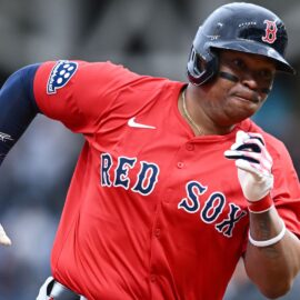 Boston Red Sox designated hitter Rafael Devers