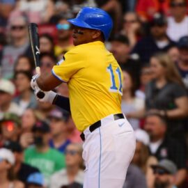 Boston Red Sox designated hitter Rafael Devers