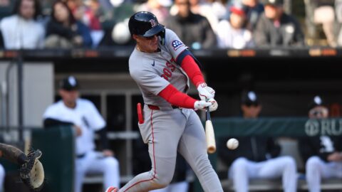 Boston Red Sox first baseman Romy González