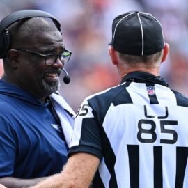 New England Patriots defensive coordinator Terrell Williams