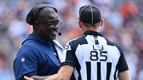 New England Patriots defensive coordinator Terrell Williams