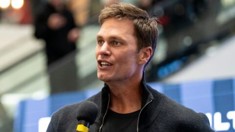 Former NFL quarterback Tom Brady
