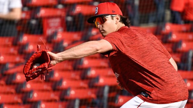 Boston Red Sox first baseman Triston Casas