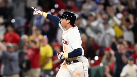 Boston Red Sox first base Triston Casas