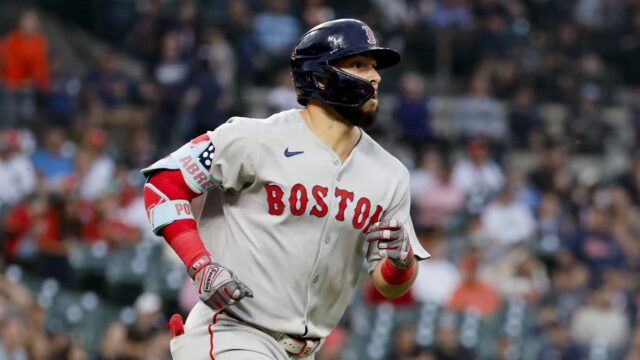 Boston Red Sox outfielder Wilyer Abreu