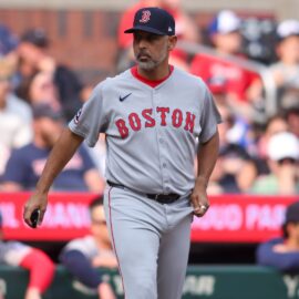 Boston Red Sox manager Alex Cora