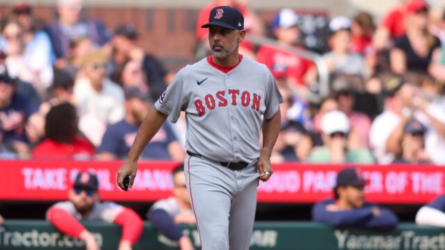 Boston Red Sox manager Alex Cora