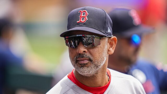 Boston Red Sox manager Alex Cora