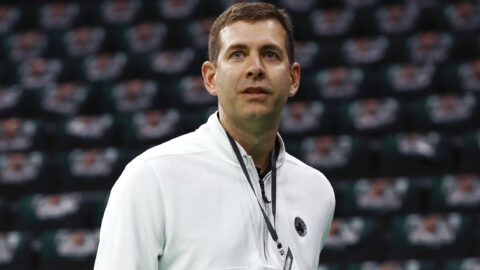 Boston Celtics president of basketball operations Brad Stevens