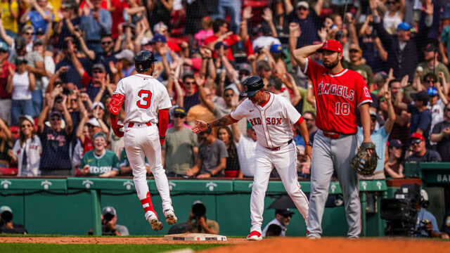 Boston Red Sox outfielder Ceddanne Rafaela
