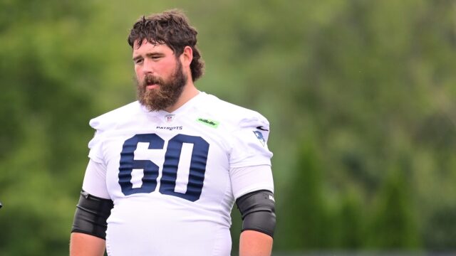 Retired New England Patriots center David Andrews