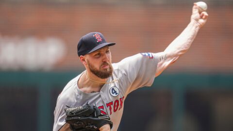 Boston Red Sox pitcher Garrett Crochet