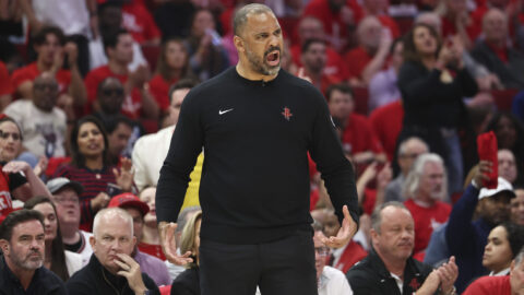 Houston Rockets head coach Ime Udoka