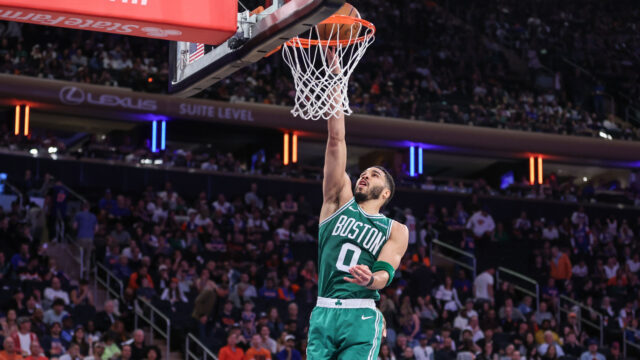 Boston Celtics forward Jayson Tatum
