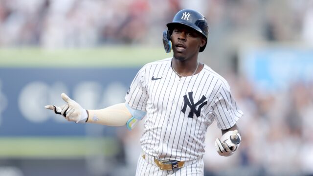 New York Yankees infielder Jazz Chisholm Jr.