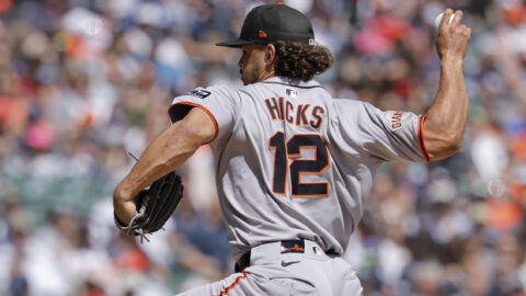 Boston Red Sox pitcher Jordan Hicks