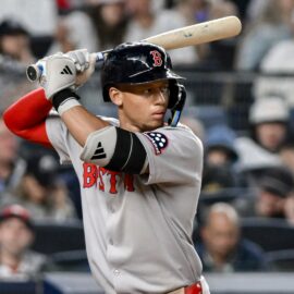Boston Red Sox infielder Kristian Campbell