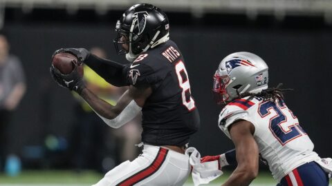 Atlanta Falcons tight end Kyle Pitts