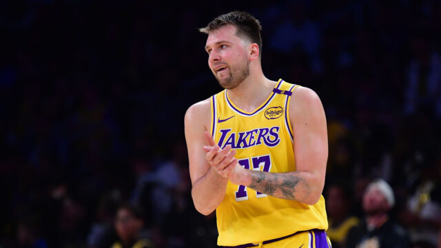 Los Angeles Lakers guard Luka Doncic