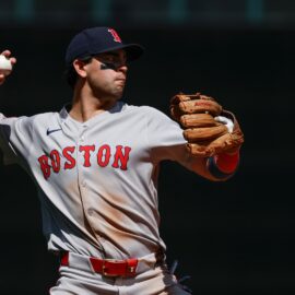Boston Red Sox infielder Marcelo Mayer