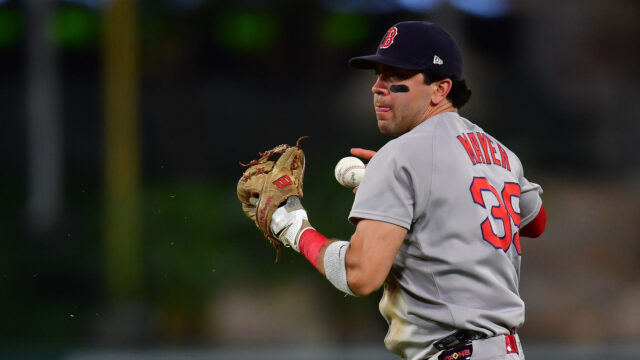 Boston Red Sox second baseman Marcelo Mayer