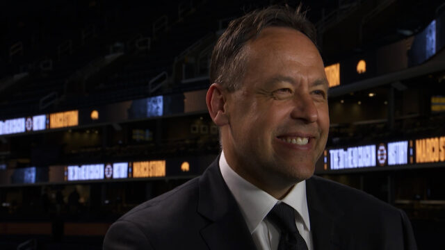 Boston Bruins head coach Marco Sturm