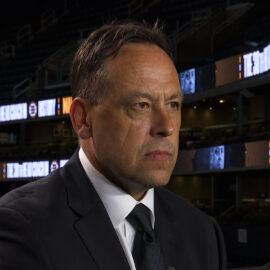 Marco Sturm Explains How Bruins' Alex Steeves Is Gaining 'Trust'