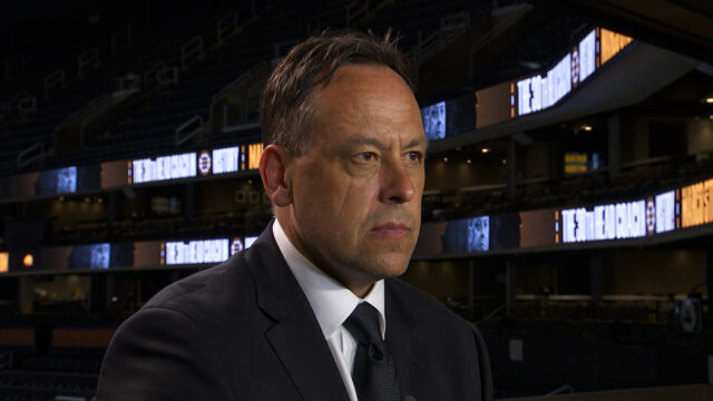 Boston Bruins head coach Marco Sturm