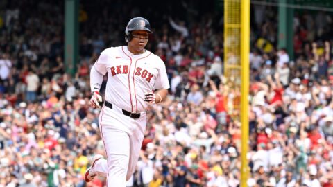 New York Giants designated hitter Rafael Devers