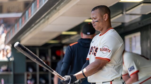 San Francisco Giants infielder Rafael Devers