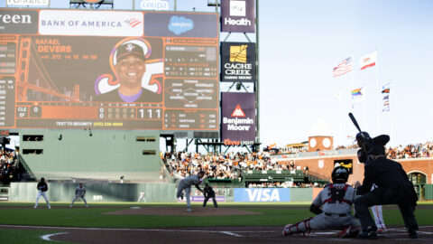 San Francisco Giants DH Rafael Devers