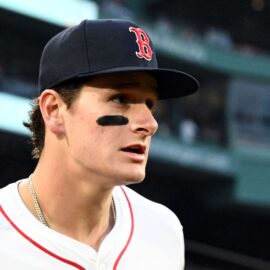 Boston Red Sox outfielder Roman Anthony