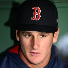 Boston Red Sox outfielder Roman Anthony