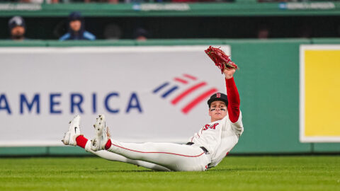 Red Sox outfielder Roman Anthony