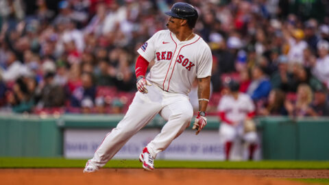 San Francisco Giants third baseman Rafael Devers