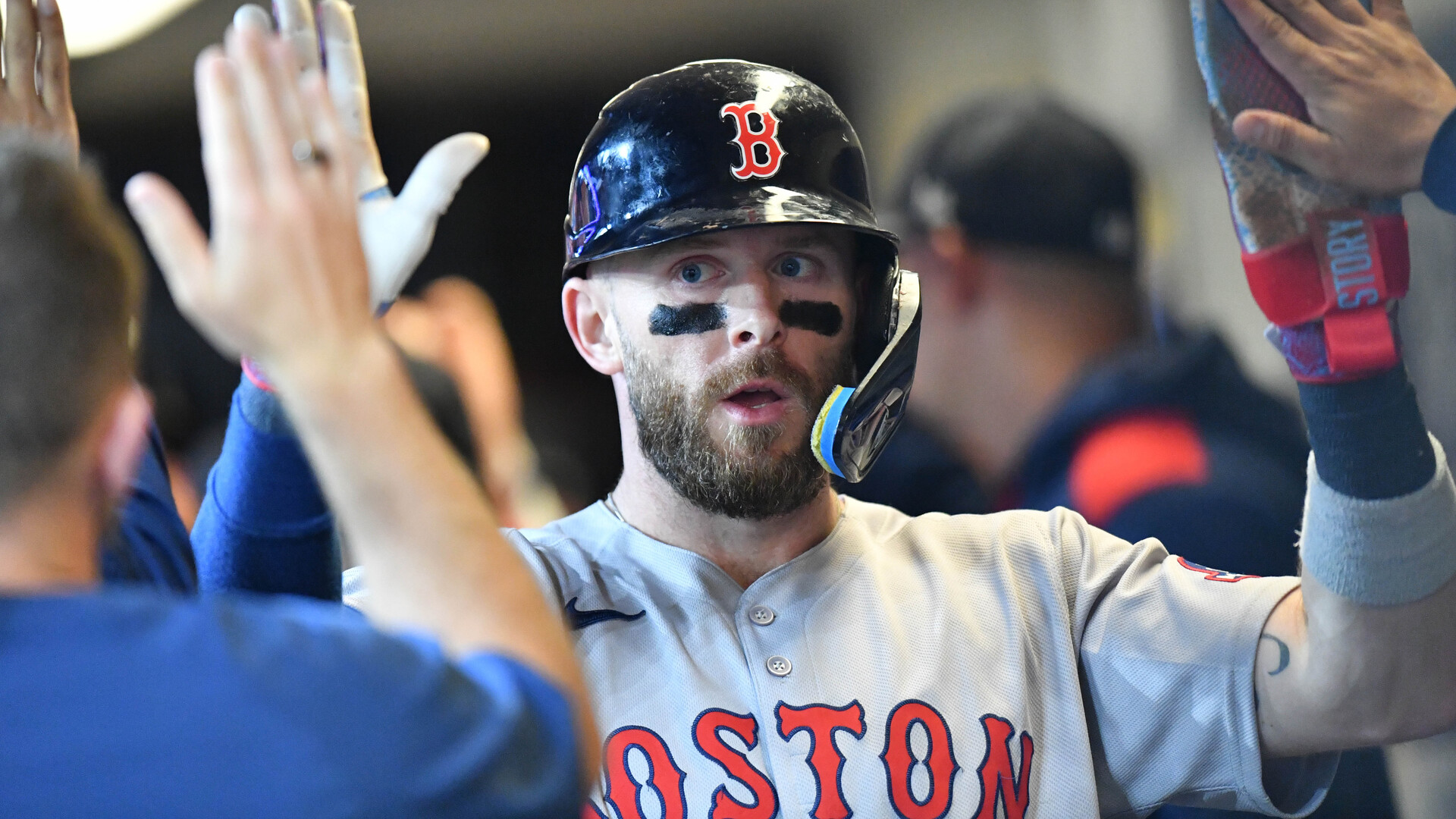 Red Sox's Trevor Story Sensing 'Momentum' From Key At-Bat Vs. Braves