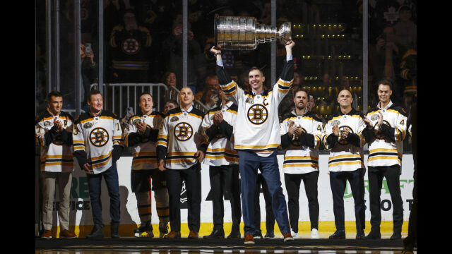 Boston Bruins defenseman Zdeno Chara