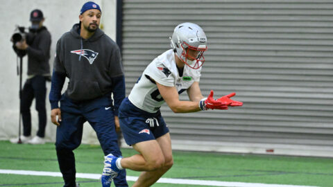 New England Patriots wide receiver Efton Chism III