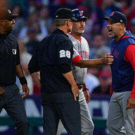 Boston Red Sox manager Alex Cora