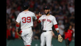 Boston Red Sox infielder Abraham Toro
