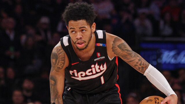 Boston Celtics guard Anfernee Simons