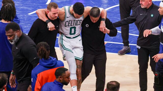 Boston Celtics player Jayson Tatum