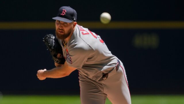 Boston Red Sox pitcher Garrett Crochet