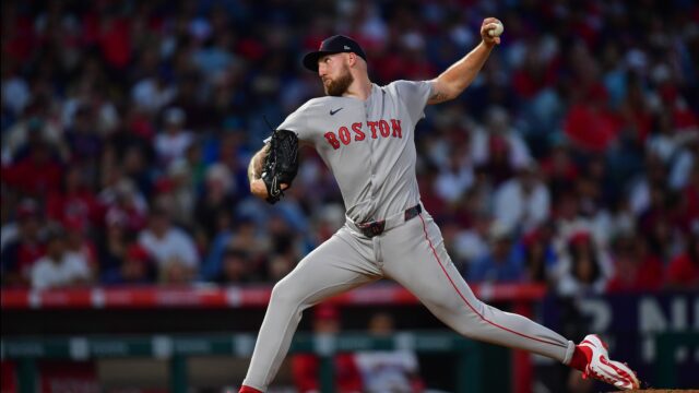 Boston Red Sox pitcher Garrett Crochet