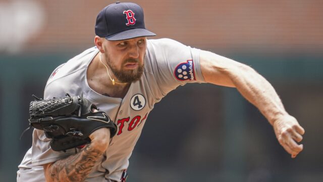 Boston Red Sox pitcher Garrett Crochet