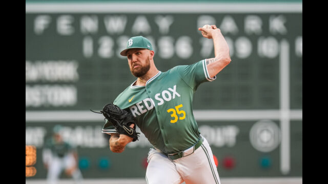 Boston Red Sox pitcher Garrett Crochet