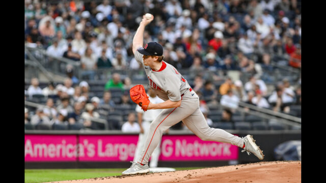 Boston Red Sox pitcher Hunter Dobbins